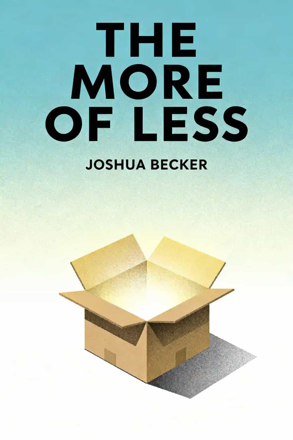 The More of Less book cover