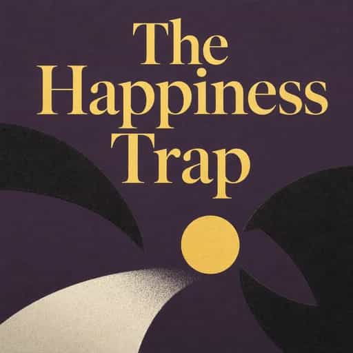 The Happiness Trap: Why Chasing Joy Backfires book cover